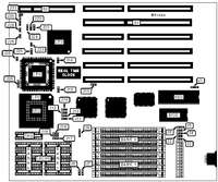 UNITRON COMPUTER, INC.   3/486 MAINBOARD