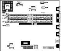 UNIDENTIFIED   486SX-DX MAINBOARD
