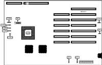 UNIDENTIFIED   486/25 MAINBOARD