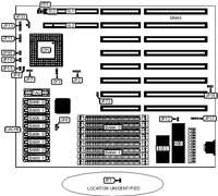 VISIONEX   CLT486VL2 486AT MOTHERBOARD